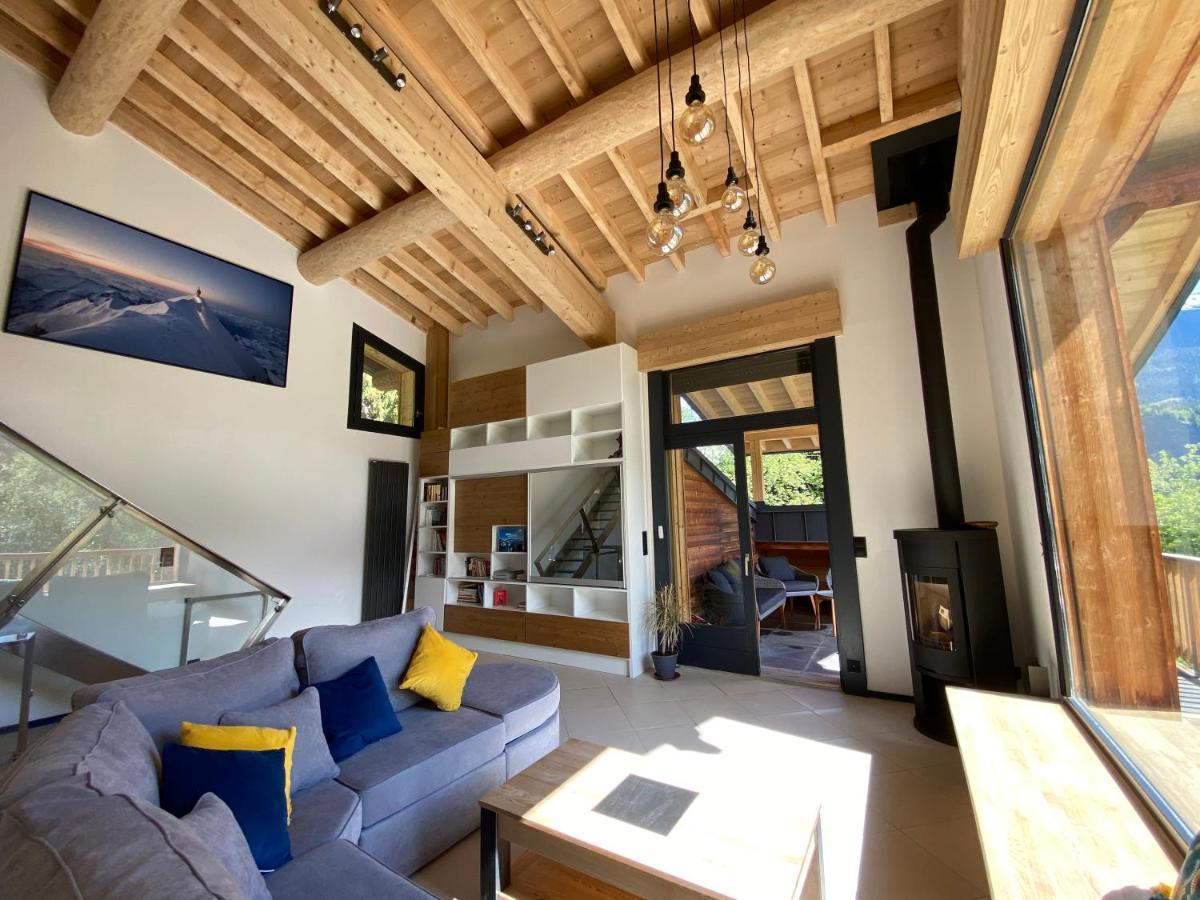 ليز أوش Chambres D'Hotes - B&B - Chalet Mountain Vibes المظهر الخارجي الصورة