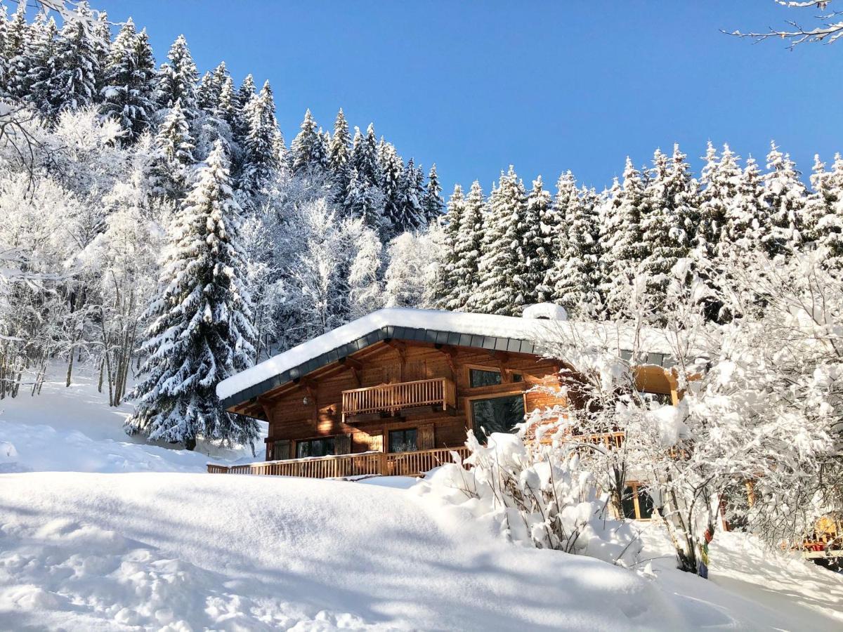 ليز أوش Chambres D'Hotes - B&B - Chalet Mountain Vibes المظهر الخارجي الصورة