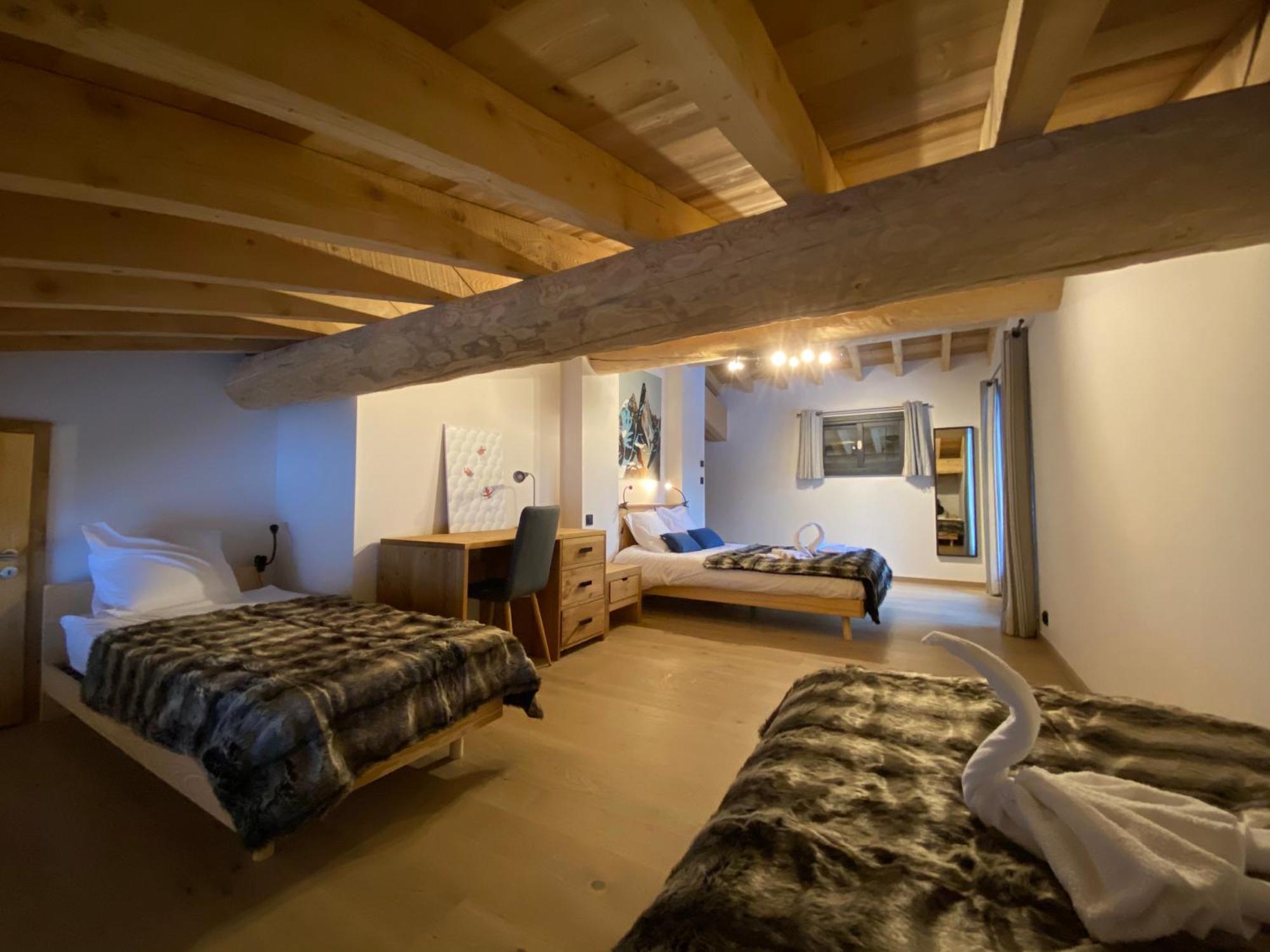 ليز أوش Chambres D'Hotes - B&B - Chalet Mountain Vibes المظهر الخارجي الصورة