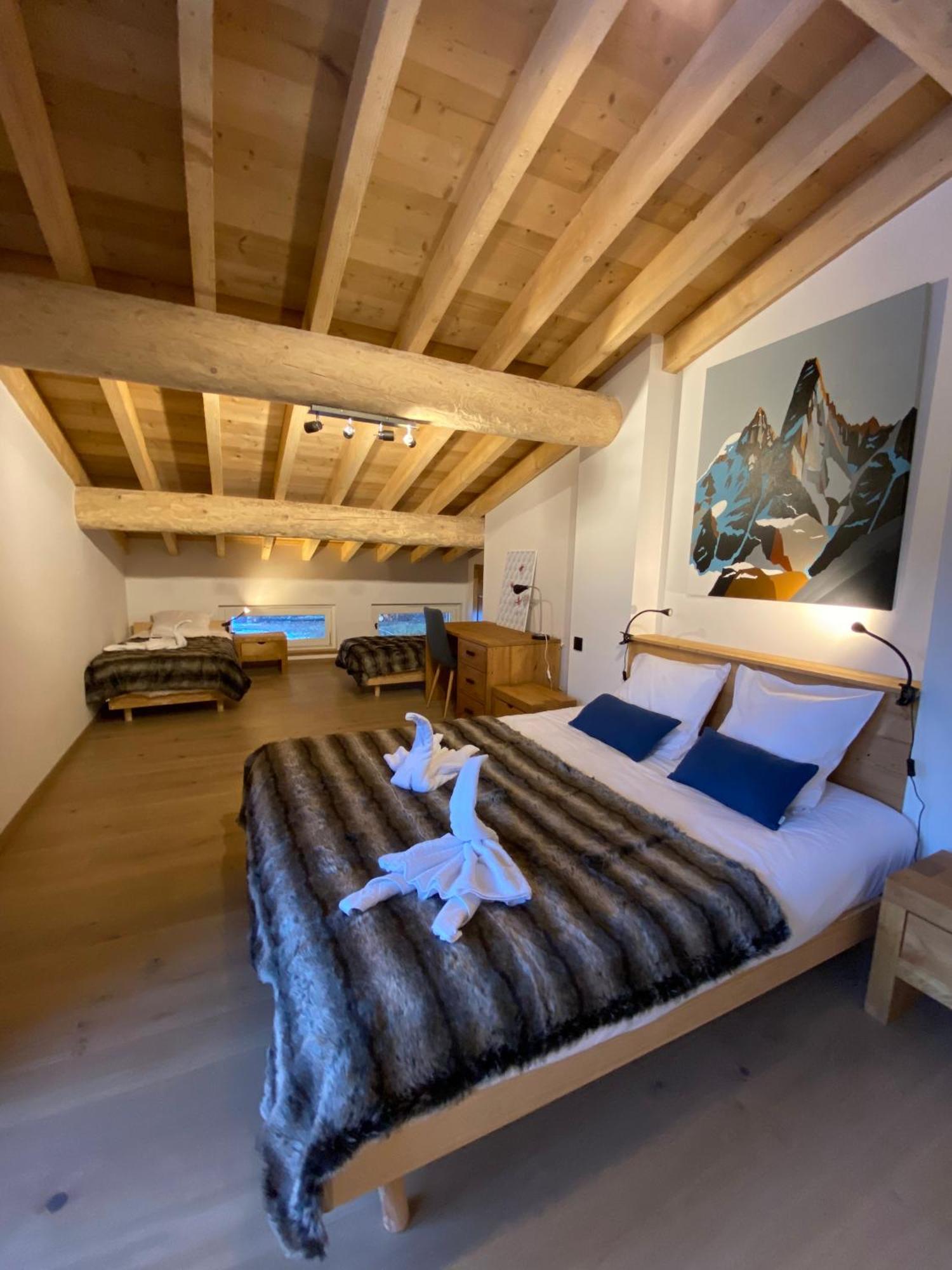 ليز أوش Chambres D'Hotes - B&B - Chalet Mountain Vibes المظهر الخارجي الصورة