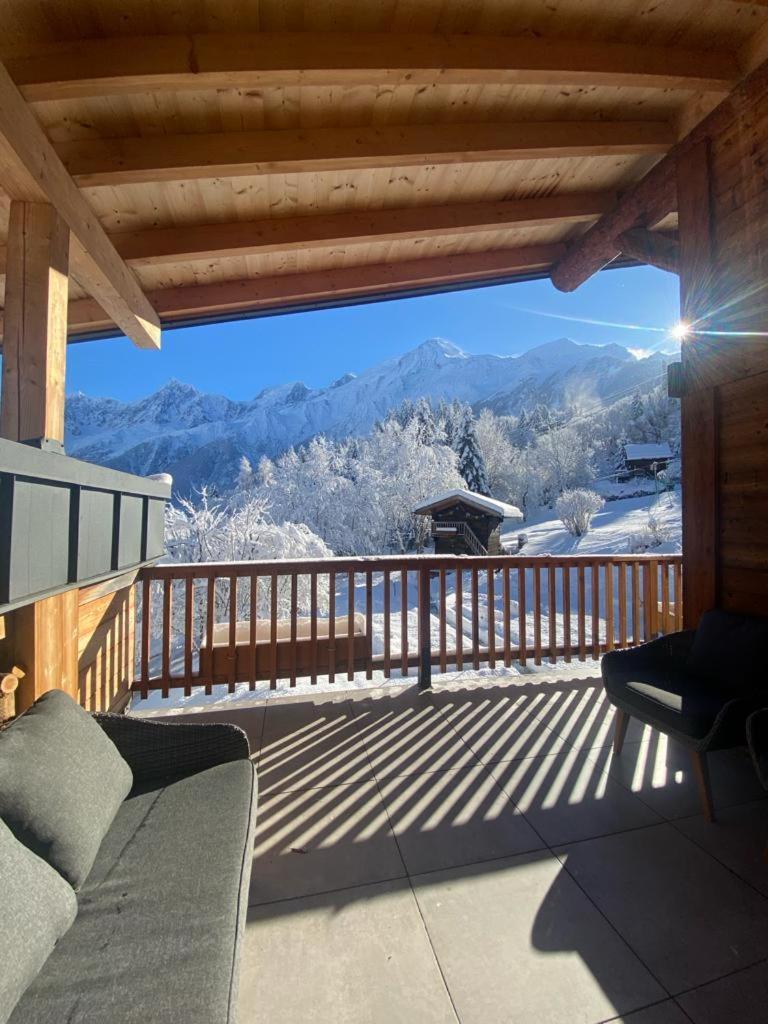ليز أوش Chambres D'Hotes - B&B - Chalet Mountain Vibes المظهر الخارجي الصورة